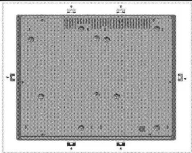 BLOMBERG MIN 54002 - Set bagfra (tilslutningshuller) - 2