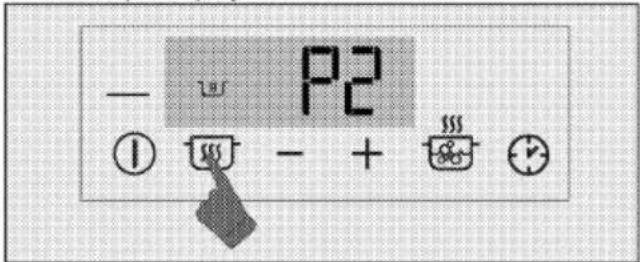 BLOMBERG MIN 54002 - Aktivering af den automatiske tilberedningsfunktion uden at indstille timeren - 2