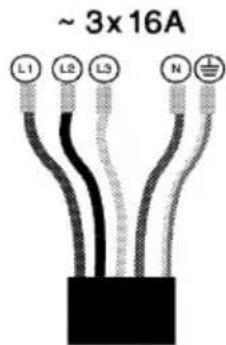 BLOMBERG MIL 55582 - Hvis kabelen leveres med produktet: - 1