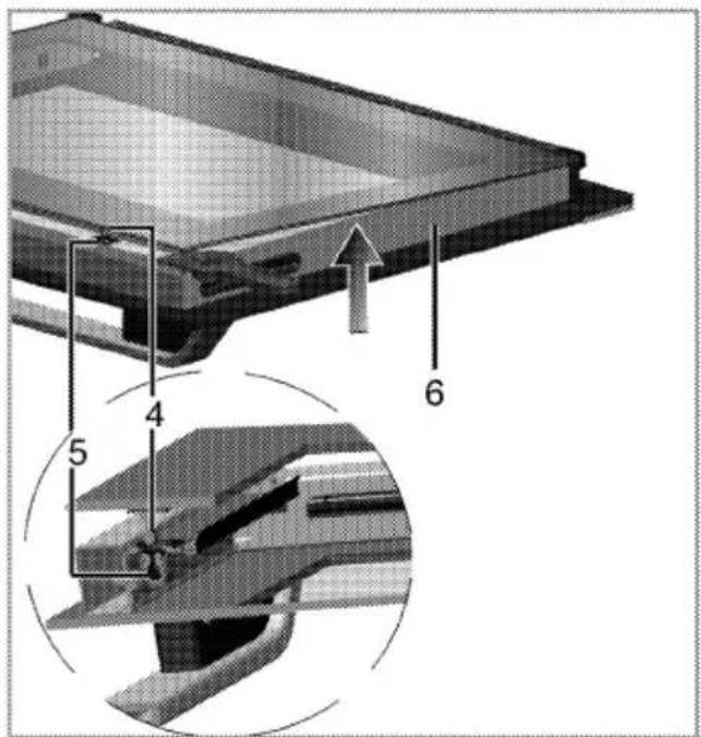 BLOMBERG BKO 9860 X - Removing the door inner glass - 2