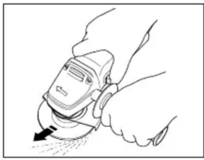 BLACK & DECKER KG90 - MONTAGGIO DEI DISCHI ABRASIVI - 3