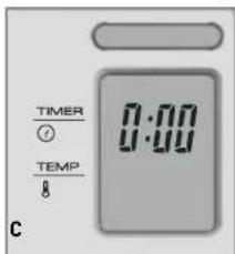 TIMER ① TEMP 8 0:00 C