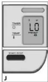 TIMES L0 TEMP 8 START/STOP J
