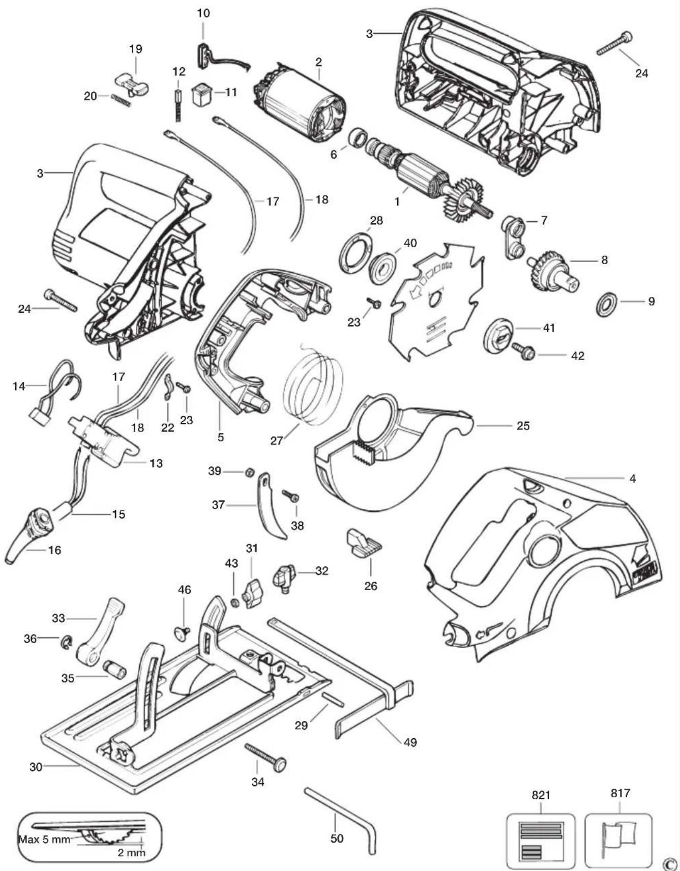 BLACK & DECKER KS40 - Guarantee - 2