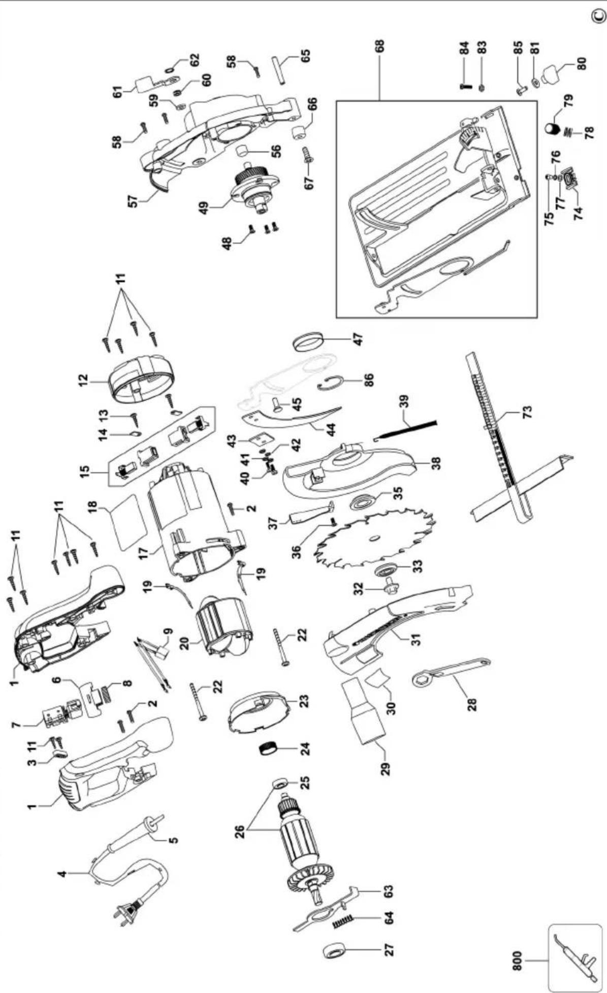 BLACK & DECKER KS1301 - KS1300 - KS1301 - 1