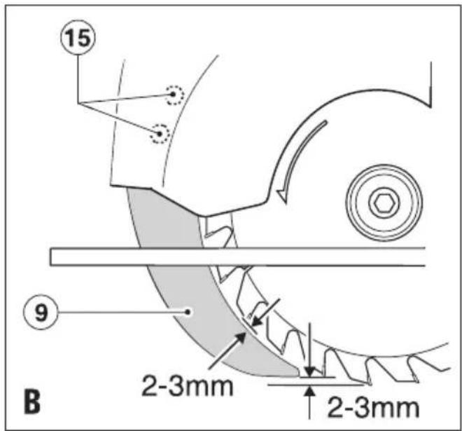 15 9 2-3mm 2-3mm B