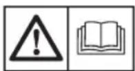 BLACK & DECKER BD 1000i - Explanation of the warning signs and symbols on the machine - 1