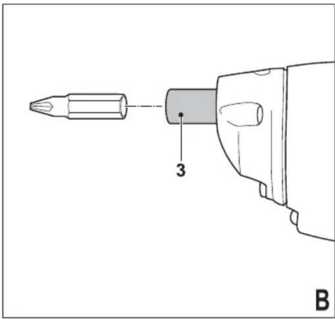 3 B
