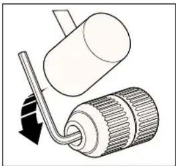 BLACK & DECKER KD355K - REMOVING THE CHUCK (KEYLESS CHUCKS) - 1