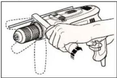 BLACK & DECKER KD355K - ΤΟΠΟΘΕΤΗΣΗ ΤΗΣ ΠΛΑΓΙΑΣ ΧΕΙΡΟΛΑΒΗΣ - 1