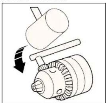 BLACK & DECKER KD355K - REMOVING THE CHUCK (KEYED CHUCKS) - 1