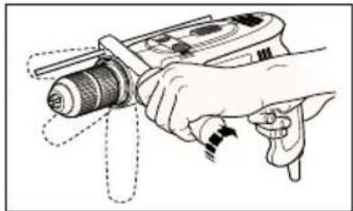 BLACK & DECKER KD355K - INSTALACIÓN DE LA EMPUÑADURA LATERAL - 1