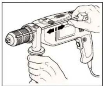 BLACK & DECKER KD355K - EINSTELLEN DES VERSTELLBAREN TIEFENANSCHLAGS - 1