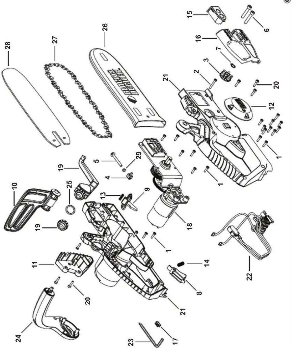 BLACK & DECKER GKC1817L - www.2helpU.com - 1