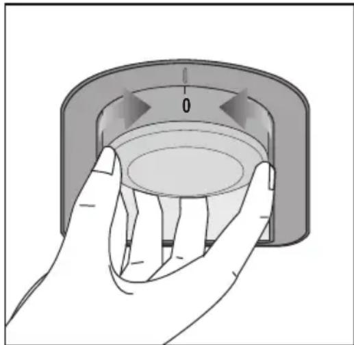 BEKO RSSA 315 K31 WN - Käyttölämpötilan asettaminen - 1