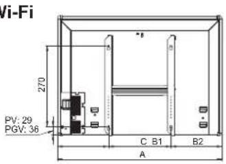 Vi-Fi 270 PV: 29 PGV: 36 C B1 B2 A
