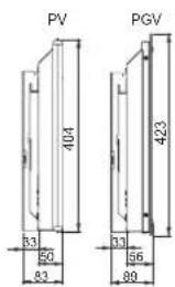 PV 404 PGV 423 33 50 83 33 56 89