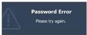 BENQ W5000 - If you forget the password - 4