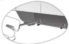 BENQ W5000 - Replacing the lamp - 1