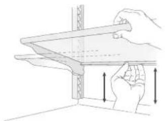 BERTAZZONI REF90PIXR - Hyllor - 2