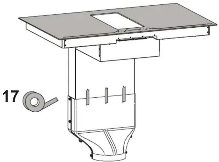 BERTAZZONI P904ICHNE - Technical drawing - 25