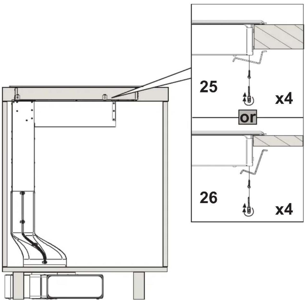 25 x4 or 26 x4