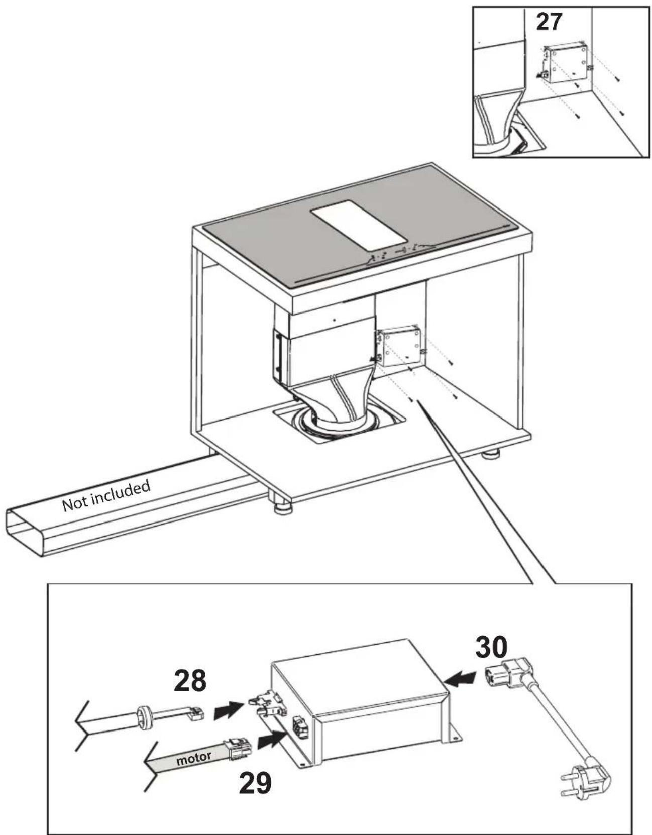 Not included 27 28 motor 29 30