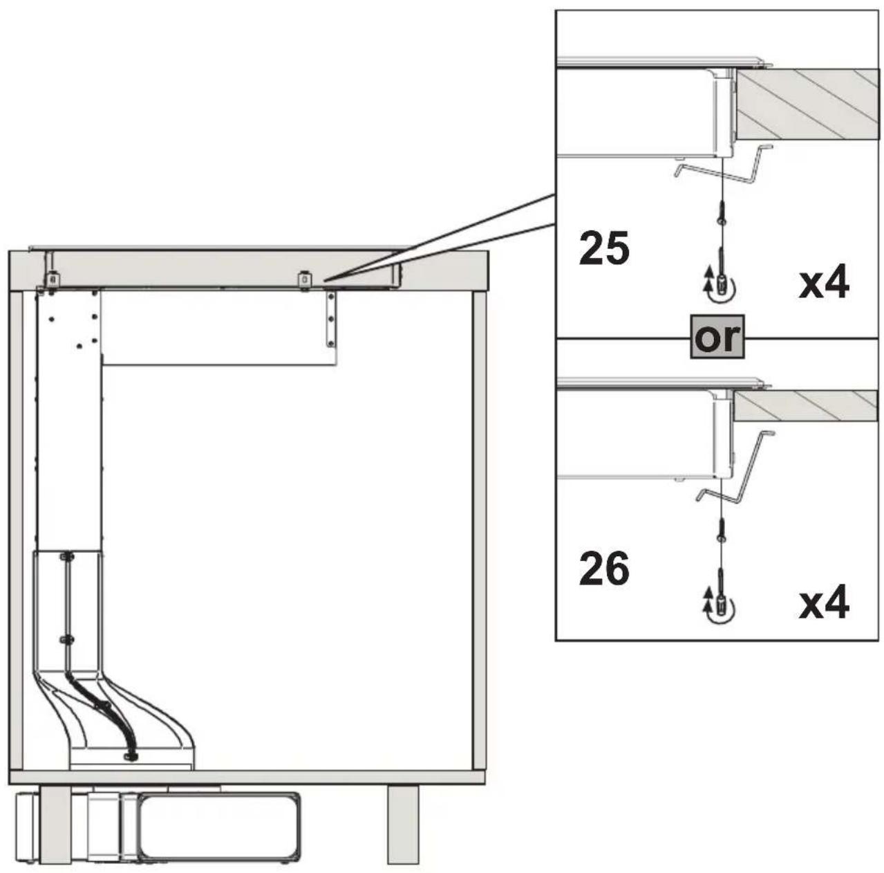 25 x4 or 26 x4