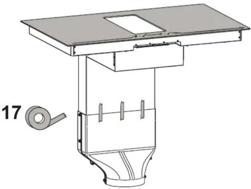 BERTAZZONI P784ICHNE/20 - Technical drawing - 21