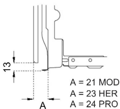 13 A = 21 MOD A = 23 HER A = 24 PRO