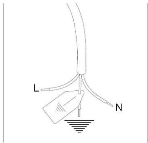 BERTAZZONI F6011HERVPTNE - ELECTRICAL CONNECTION - 1