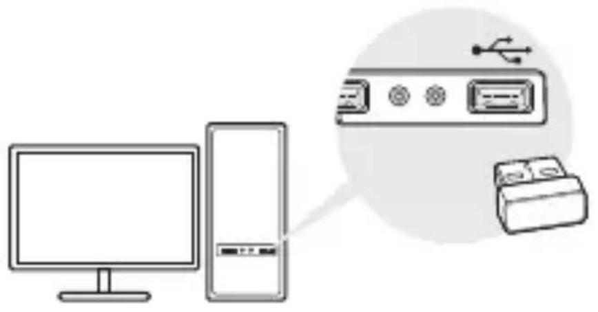 TP-LINK UB4A - Connessione al Computer - 1