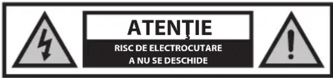 ATENTIE RISC DE ELECTROCUTARE A NU SE DESCHIDE