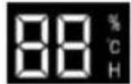 BLAUPUNKT AHS803 - LED-DISPLAY - 1