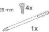 AUDISON LRx 5.1k - ■ Contenuto dell'imballo - 6