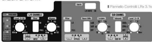 AUDISON LRx 5.1k - Pannello Controlli - 2