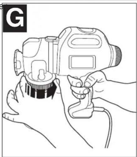 BLACK & DECKER BDPS600 - ALIGNEMENT DU TUBE D'ASPIRATION - (FIGURES F1 ET F2) - 3
