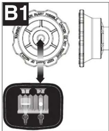 B1 ON INJURY POSSIBLE CANTIN WARNING OFFIC 30" OFFIC 20" OFFIC 30" OFFIC 20" OFFIC 30" OFFIC 20"