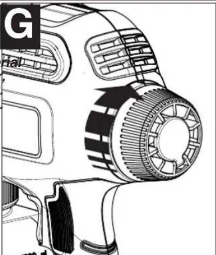 BLACK & DECKER BDPS200 - FLOW CONTROL KNOB - (FIGURE G) - 1