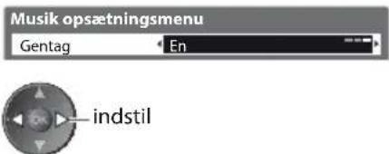 PANASONIC TX-L37E3E - Musik opsætning - 3