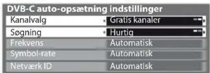 PANASONIC TX-L37E3E - Vælg indstillingerne for Autosøgning - 1