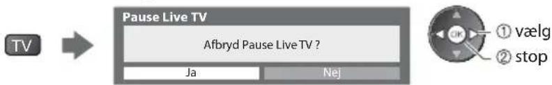 PANASONIC TX-L37E3E - - Tilbage til Live TV - 1