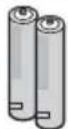 PANASONIC TX-L37E3E - Batterier til - 1