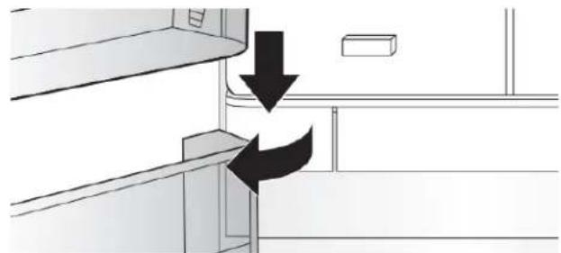 KITCHENAID KRFF305EBS - Style 1 — Bottom Left of Refrigerator Compartment - 1