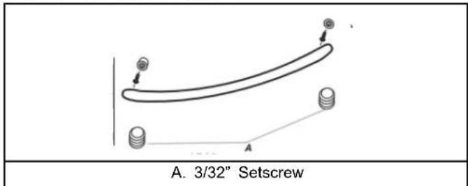A. 3/32" Setscrew