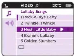 LULLABY SONGS 1 Rock-a-Bye Baby 2 Twinkle, Twinkle 3 HUSH, Little Baby 4 BRAHM'S LULLABY 5 GOLDEN SLUMBERS