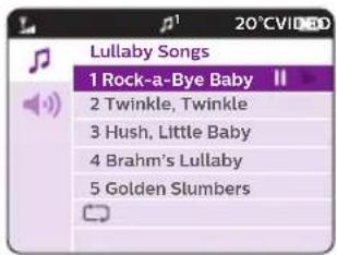 Lullaby Songs 1 Rock-a-Bye Baby 2 Twinkle, Twinkle 3 Hush, Little Baby 4 Brahm's Lullaby 5 Golden Slumbers