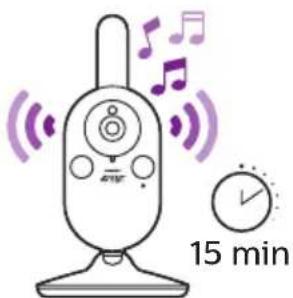PHILIPS Avent SCD845 - Volym för vaggvisa - 3