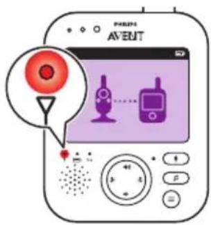 PHILIPS Avent SCD845 - Een verbinding maken tussen ouderunit en babyunit - 5