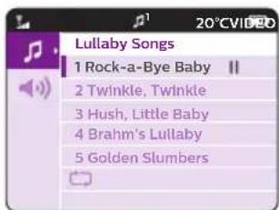 Lullaby Songs 1 Rock-a-Bye Baby Ⅱ 2 Twinkle, Twinkle 3 Hush, Little Baby 4 Brahm's Lullaby 5 Golden Slumbers